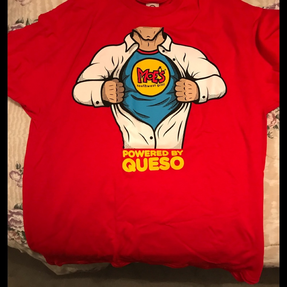 Red Moe’s tee shirt